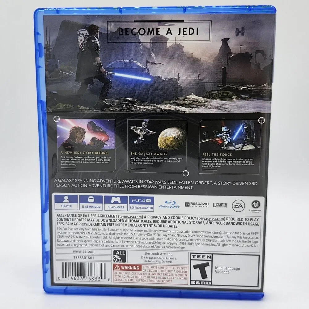 Star Wars Jedi: Fallen Order (Sony PlayStation 4, CIB)